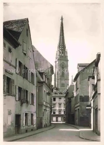 AK / Ansichtskarte MULHOUSE Muehlhausen 68 Haut-Rhin Temple Saint Etienne Rue de la Moselle