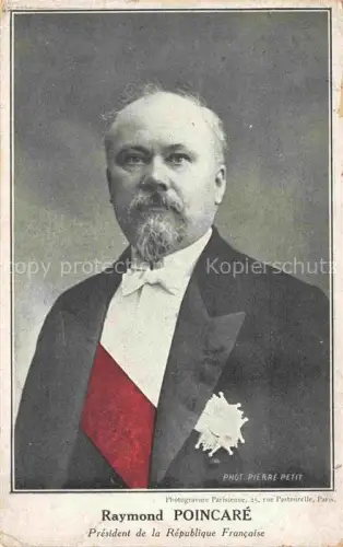 AK / Ansichtskarte Politik France Paris Raymond Poincare