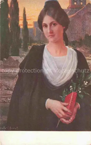 AK / Ansichtskarte SONREL Elisabeth (1874-1953) Kuenstlerkarte Salon de Paris Nr. 148 Mireille