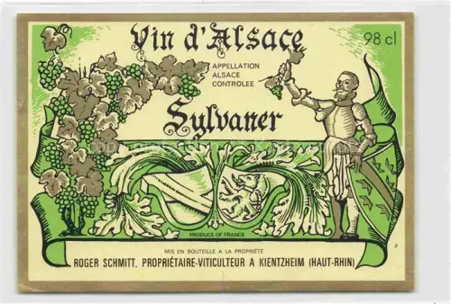 AK / Ansichtskarte Kientzheim Ribeauville 68 Haut-Rhin Vin d'Alsace Sulvaner Roger Schmitt