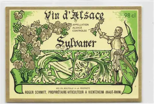 AK / Ansichtskarte Kientzheim Ribeauville 68 Haut-Rhin Vin d'Alsace Sulvaner Roger Schmitt