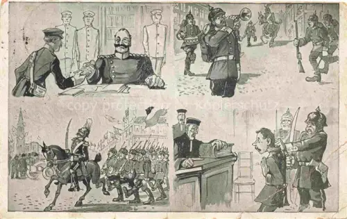 AK / Ansichtskarte Strassburg  Strasbourg 67 Bas-Rhin O Strassburg oh Strassburg Karikaturen Kuenstlerkarte