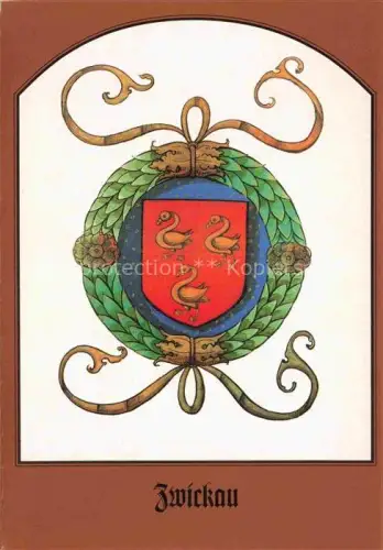 AK / Ansichtskarte ZWICKAU  Sachsen und Umgebung um 1670 Zeichnung aus Tagebuch des Jeremias Vollrath