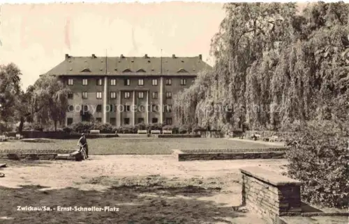 AK / Ansichtskarte ZWICKAU  Sachsen Ernst-Schneider-Platz