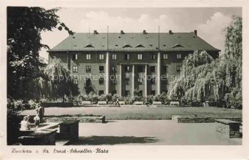 AK / Ansichtskarte ZWICKAU  Sachsen Ernst-Schneller-Platz