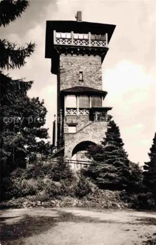 AK / Ansichtskarte BAD HOMBURG von der Hoehe Hessen Herzberg-Gaststaette Aussichtsturm Herzbergturm