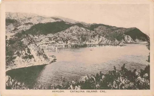 AK / Ansichtskarte Avalon Catalina Island California USA Panorama
