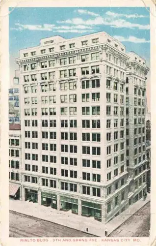 AK / Ansichtskarte Kansas City Missouri USA Rialto Building 9th and Grand Avenue