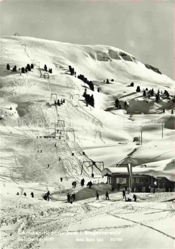 AK / Ansichtskarte Hochkrumbach Warth Vorarlberg AT Salaberkopflift