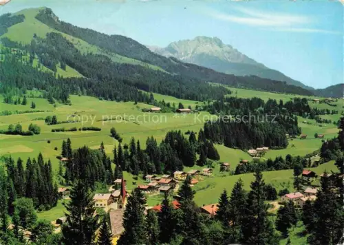 AK / Ansichtskarte Fieberbrunn Kitzbuehel Tirol AT Buchensteinwand und Leoganger Steinberge