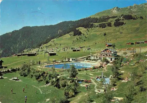 AK / Ansichtskarte Verbier Entremont VS La Piscine