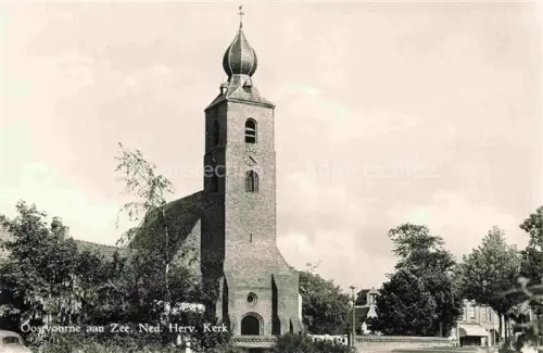 AK / Ansichtskarte Oostvoorne aan Zee NL Ned Herv Kerk