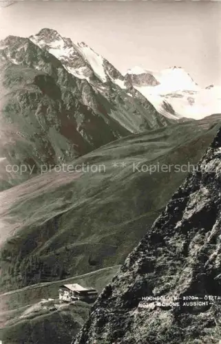 AK / Ansichtskarte Hochsoelden oetztal Tirol AT Hotel Schoene Aussicht Panorama