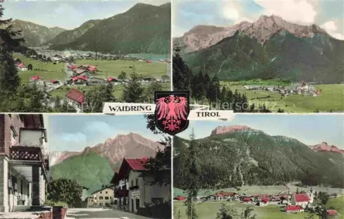 AK / Ansichtskarte Waidring Tirol AT Panorama Ortspartie