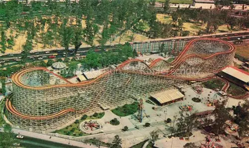 AK / Ansichtskarte Rollercoaster Achterbahn-- Mexico 