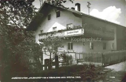 AK / Ansichtskarte Oberleins Arzl Pitztal Tirol AT Jausenstation Hildegard