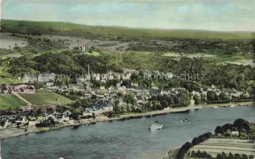 AK / Ansichtskarte LINZ DONAU AT Panorama Bunte Stadt am Rhein