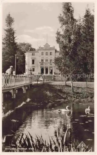 AK / Ansichtskarte Alingsas Sweden Nolhaga slott Schloss