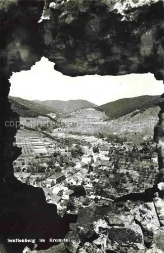 AK / Ansichtskarte Senftenberg Kremstal Niederoesterreich AT Durchblick ins Tal Ort im Kremstal