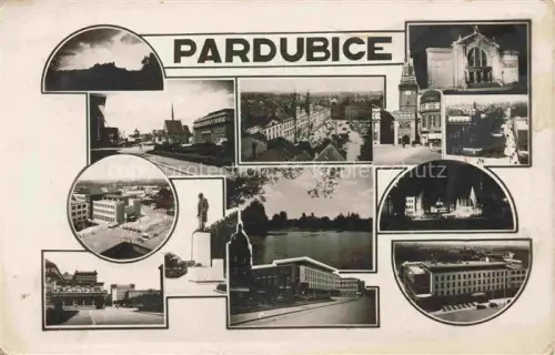 AK / Ansichtskarte PARDUBICE Pardubitz CZ Teilansichten
