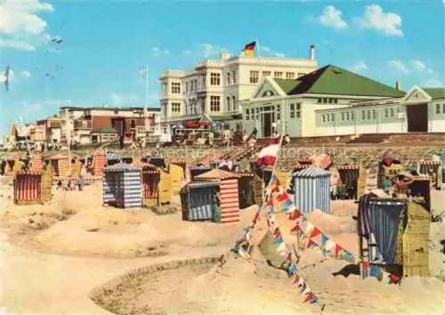 AK / Ansichtskarte NORDERNEY Nordseebad Niedersachsen Weststrand