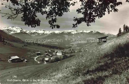 AK / Ansichtskarte Oberau  Wildschoenau Tirol AT Panorama