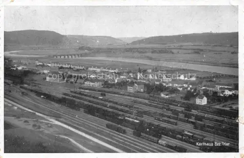 AK / Ansichtskarte Karthaus Konz (Bz. Trier) Rheinland-Pfalz Fliegeraufnahme