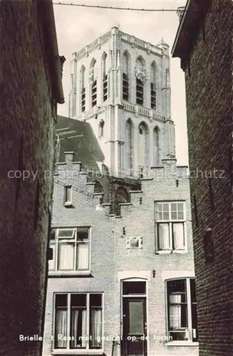 AK / Ansichtskarte Brielle ROTTERDAM Zuid-Holland NL 't Raas met gezicht opde toren