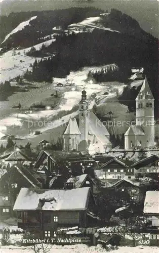 AK / Ansichtskarte Kitzbuehel Tirol AT Nachtpiste
