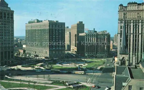 AK / Ansichtskarte DETROIT  Michigan USA Grand Circus Park