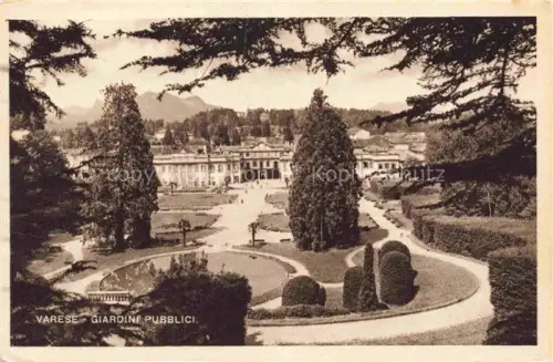 AK / Ansichtskarte VARESE Lombardia IT Giardini Pubblici