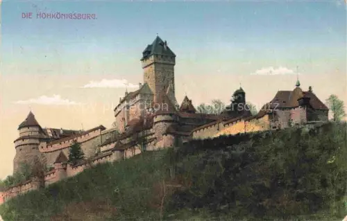 AK / Ansichtskarte Hohkoenigsburg Haut-Koenigsbourg Die Hohkoenigsburg