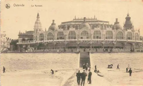 AK / Ansichtskarte OSTENDE Oostende West-Vlaanderen Belgie Le Kursaal Feldpost