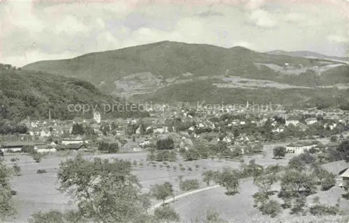 AK / Ansichtskarte Schopfheim BW Panorama