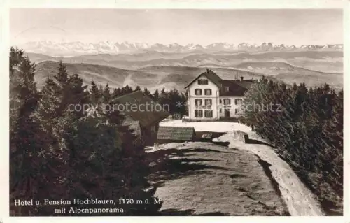 AK / Ansichtskarte BADENWEILER BW Hotel und Pension Hochblauen