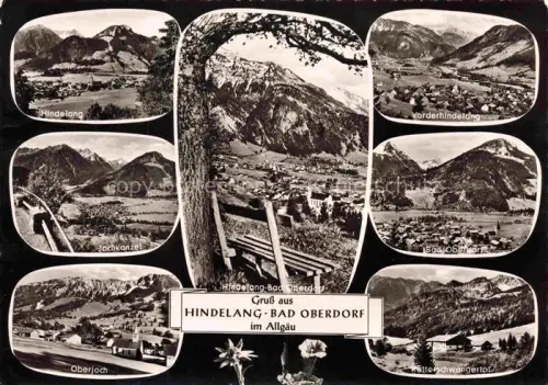 AK / Ansichtskarte Bad Oberdorf Bad Hindelang Bayern und Umgebung Alpenpanorama