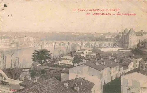 AK / Ansichtskarte MONTAUBAN 82 Tarn-et-Garonne Vue panoramique