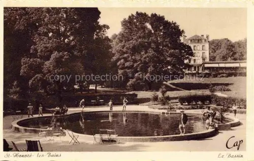 AK / Ansichtskarte St-Honore-les-Bains Chateau-Chinon 58 Nievre Park Brunnen