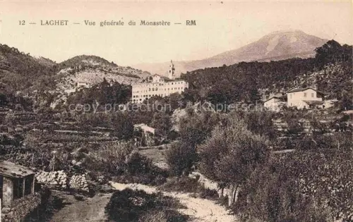 AK / Ansichtskarte Laghet NICE 06 Alpes-Maritimes Vue generale du Monastere