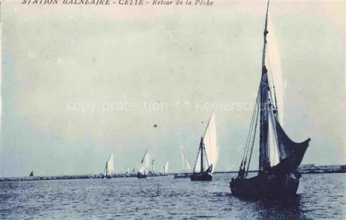 AK / Ansichtskarte Cette SETE 34 Herault Retour de la Peche