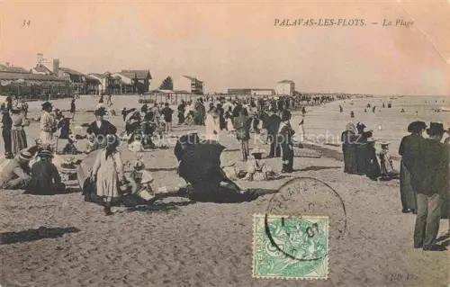 AK / Ansichtskarte PALAVAS-LES-FLOTS 34 La Plage