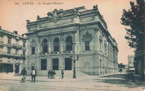 AK / Ansichtskarte Cette SETE 34 Herault Le Grand Theatre