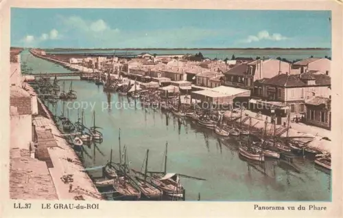 AK / Ansichtskarte Le Grau-du-Roi NIMES 30 Gard Panorama vu du Phare