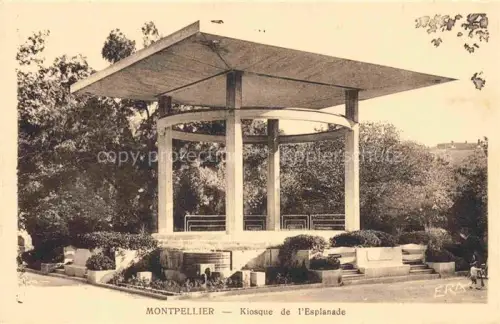 AK / Ansichtskarte MONTPELLIER 34 Herault Kiosque de l'Esplanade