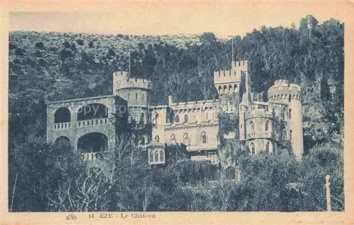 AK / Ansichtskarte Eze-les Pins NICE 06 Alpes-Maritimes Le Chateau