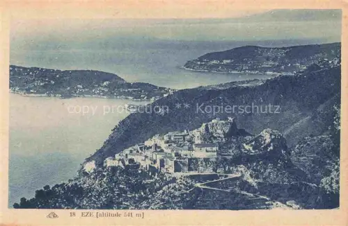 AK / Ansichtskarte Eze-les Pins NICE 06 Alpes-Maritimes Vue aerienne