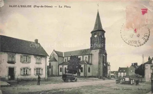 AK / Ansichtskarte Blot-l Eglise RIOM 63 Puy-de-Dome La Place