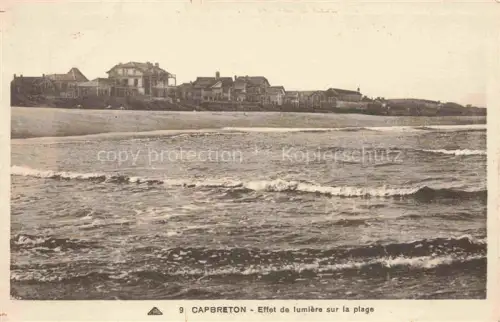 AK / Ansichtskarte CAPBRETON-SUR-MER  DAX 40 Landes Effet de lumiere sur la plage
