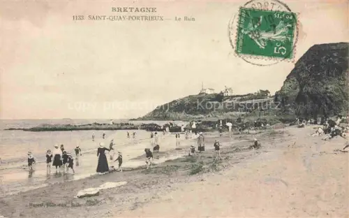 AK / Ansichtskarte Saint-Quay-Portrieux 22 Cotes-d Armor Le Bain