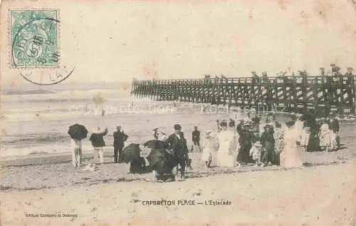 AK / Ansichtskarte CAPBRETON-SUR-MER  DAX 40 Landes L'Estacade